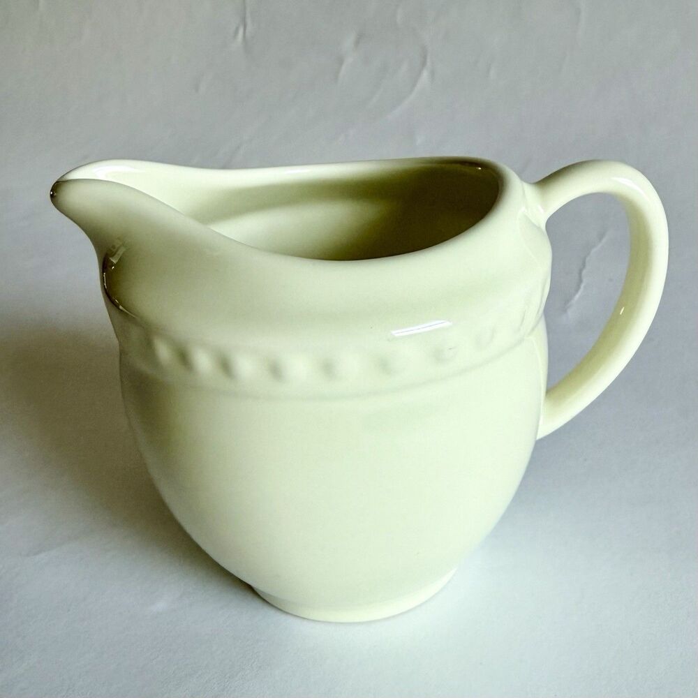 Gail Pittman Southern Living Hospitality Collection Ceramic Creamer Ivory/Cream